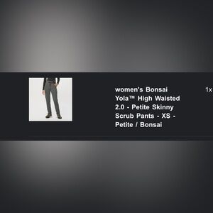 Figs Yola skinny high waisted bottoms 2.0